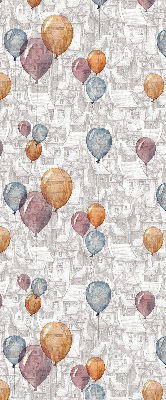 Estor decorativo globos