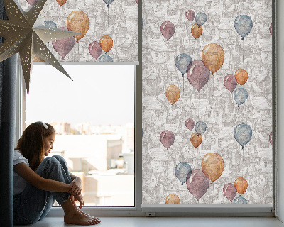 Estor decorativo globos
