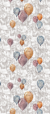 Estor decorativo globos