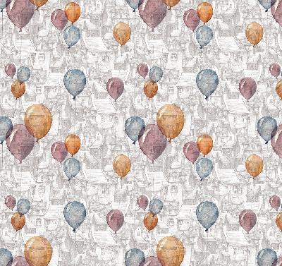 Estor decorativo globos
