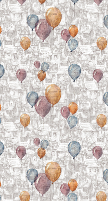 Estor decorativo globos