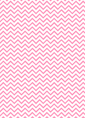 Estor enrollable de tela con zigzags rosas horizontales