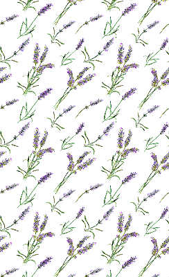 Estor enrollable de tela en color lavanda