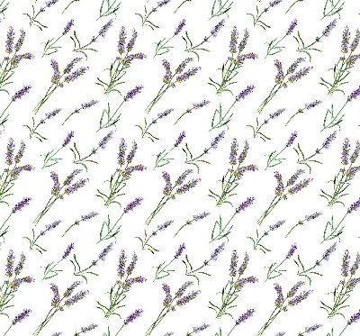 Estor enrollable de tela en color lavanda