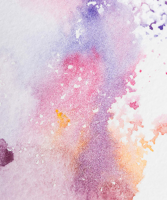 Estor opaco de derrame de pintura artística