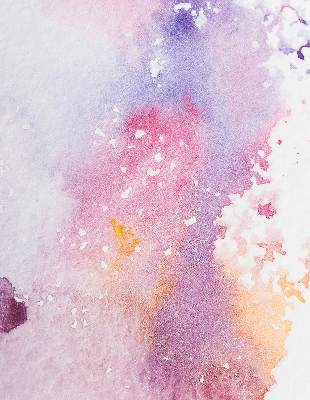 Estor opaco de derrame de pintura artística