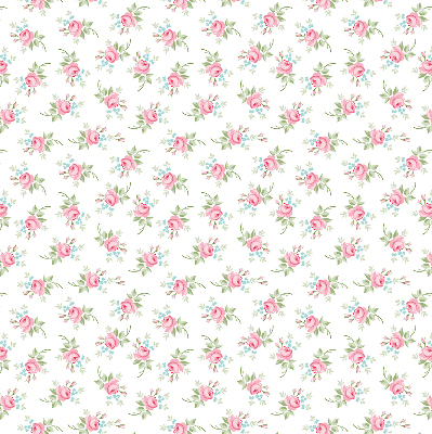 Estor enrollable de tela rosas