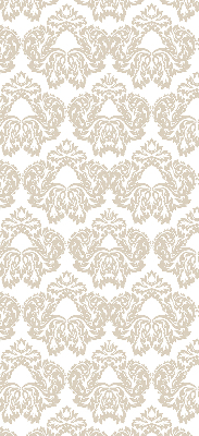 Estor enrollable de tela con patrón beige