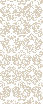 Estor enrollable de tela con patrón beige