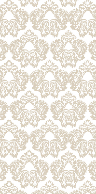Estor enrollable de tela con patrón beige