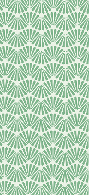 Estor decorativo verde