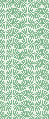 Estor decorativo verde