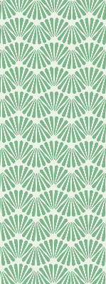 Estor decorativo verde