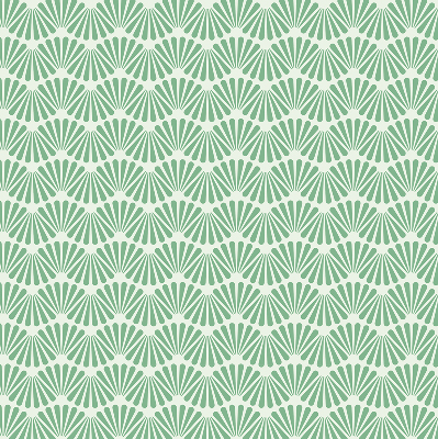 Estor decorativo verde