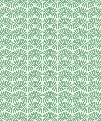Estor decorativo verde