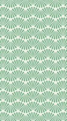 Estor decorativo verde