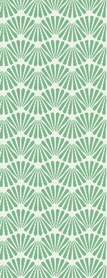 Estor decorativo verde