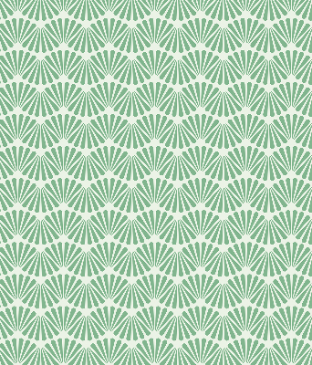 Estor decorativo verde