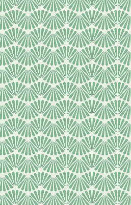 Estor decorativo verde
