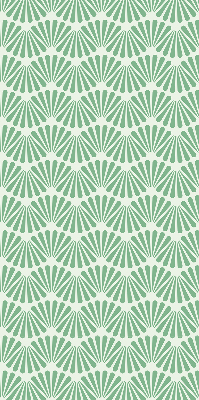 Estor decorativo verde