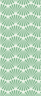 Estor decorativo verde