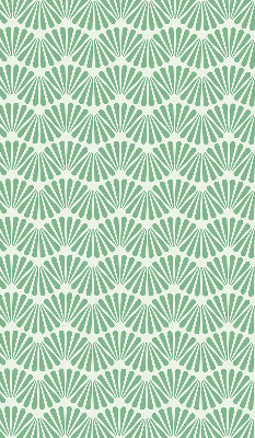 Estor decorativo verde