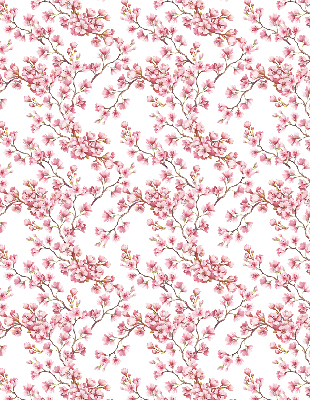 Estor opaco de color rosa lirio