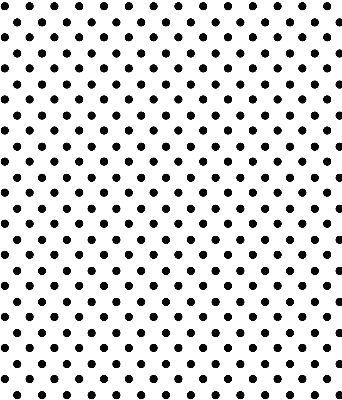 Estor decorativo con puntos negros