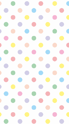 Estor opaco con puntos de colores