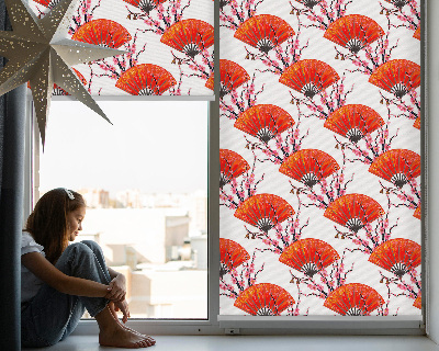 Estor decorativo Aficionados rojos