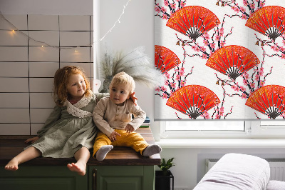 Estor decorativo Aficionados rojos