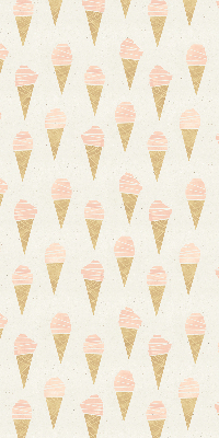 Estor enrollable de tela Helado