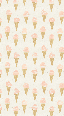 Estor enrollable de tela Helado