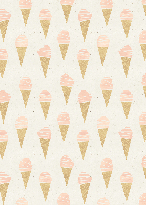 Estor enrollable de tela Helado