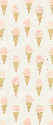Estor enrollable de tela Helado
