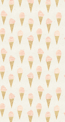 Estor enrollable de tela Helado