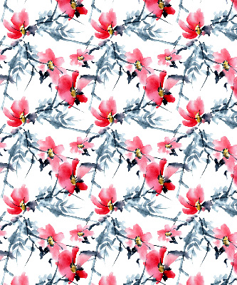 Estor opaco de flores