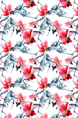Estor opaco de flores