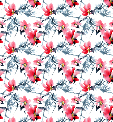 Estor opaco de flores