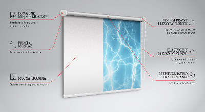 Estor decorativo para iluminación