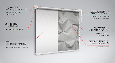 Estor opaco para pared de papel 3D