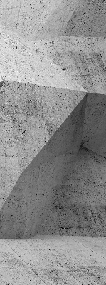 Estor enrollable de tela tipo muro de piedra 3D