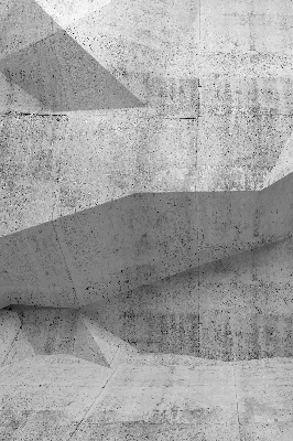 Estor enrollable de tela tipo muro de piedra 3D