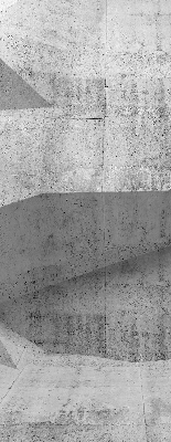 Estor enrollable de tela tipo muro de piedra 3D