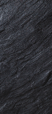 Estor enrollable de tela de textura negra