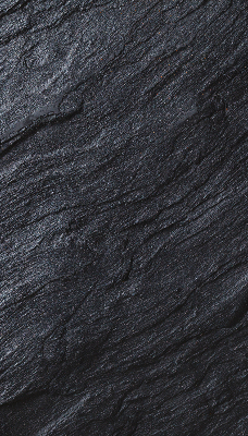 Estor enrollable de tela de textura negra