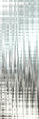 Estor enrollable de tela con diseño de abstracción de espejo