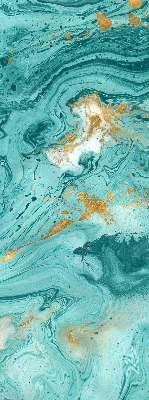Estor decorativo de granito turquesa