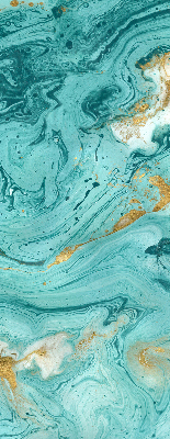 Estor decorativo de granito turquesa