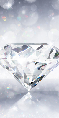 Estor enrollable de tela diamantes